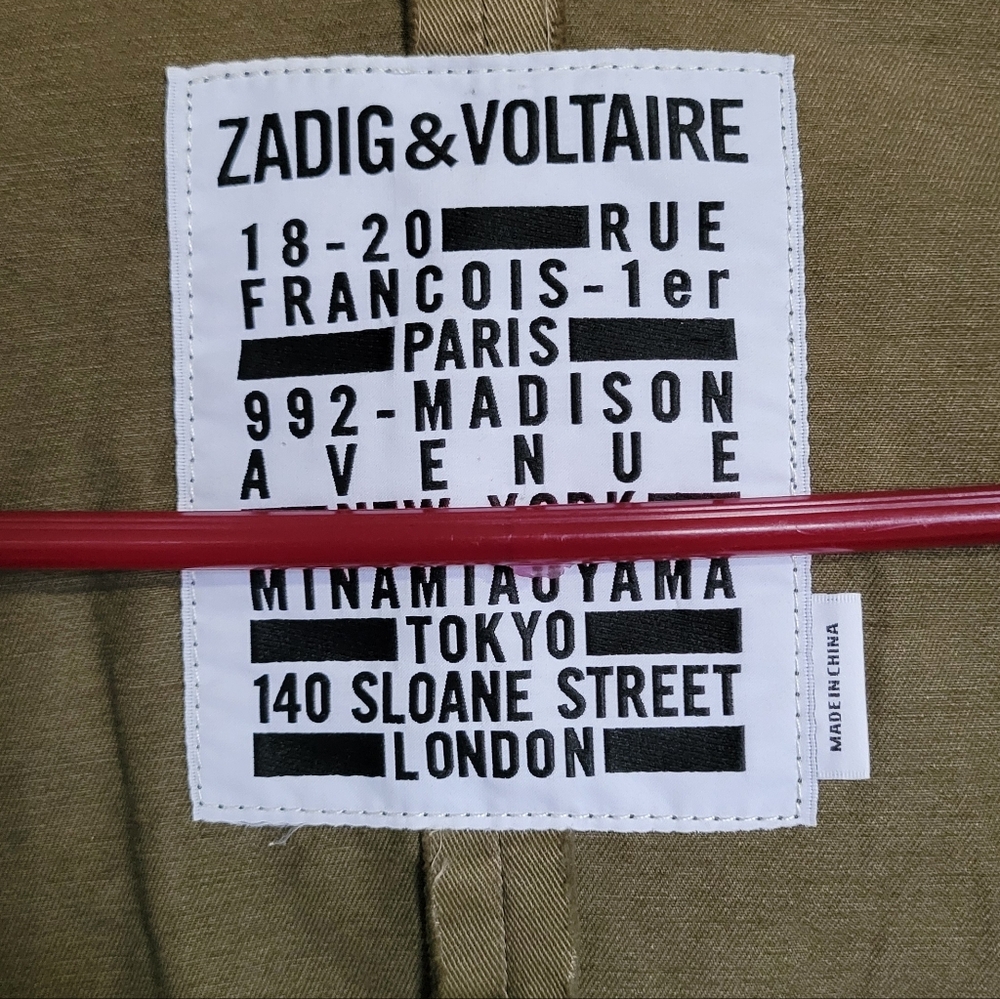 Zadig & Voltaire Military Jacket - Picture 10 of 11